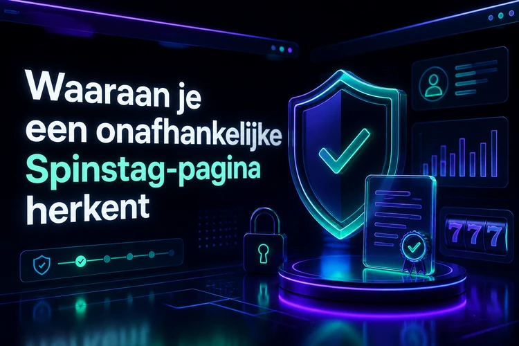 Waaraan je een onafhankelijke Spinstag-pagina herkent
