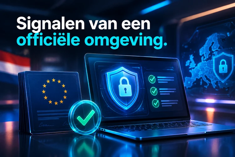 Signalen van een officiële omgeving