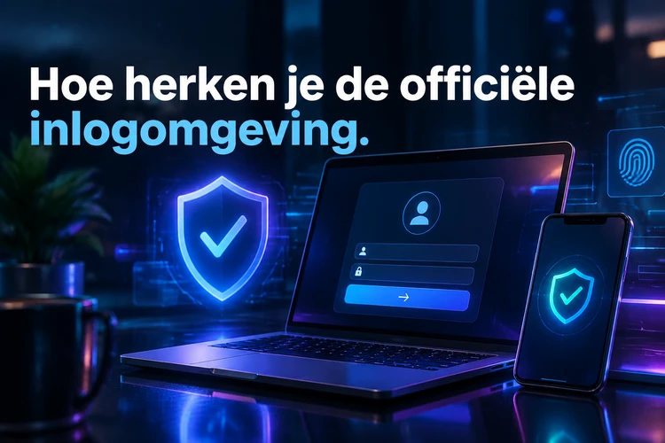 Hoe herken je de officiële inlogomgeving