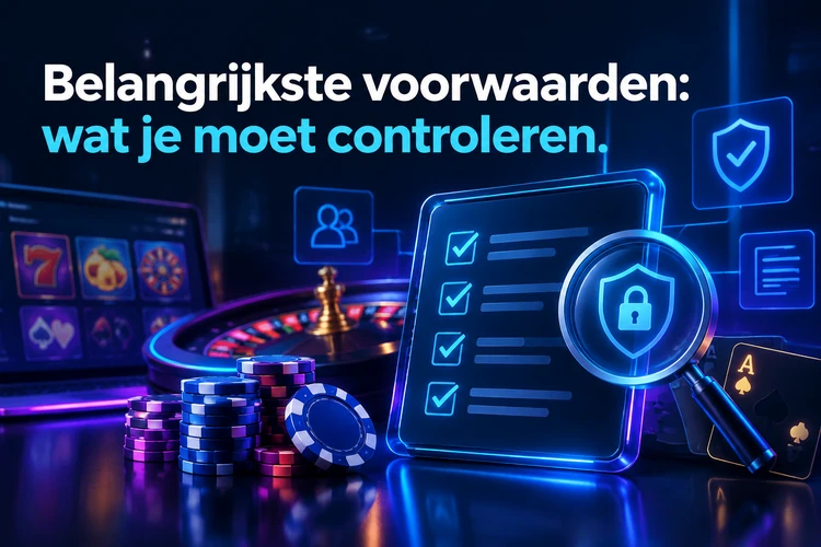 Belangrijkste voorwaarden: wat je moet controleren